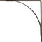 Ekena Millwork Morris Steel Bracket, Antiqued Bronze 3"W x 22"D x 22"H BKTM03X22X22MOABZ - alternate 3